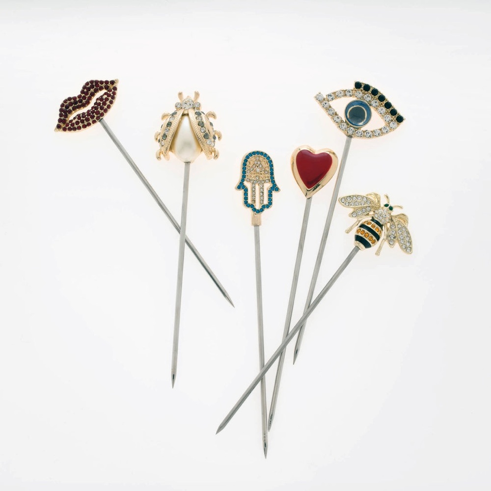 Joanna Buchanan Lucky Charms Cocktail Picks New in Box SOLD OUT